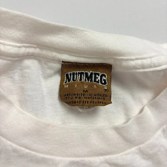 Vintage WWF Shawn Michaels Mens Shirt Sz Medium 90s Wrestling Nutmeg Mills